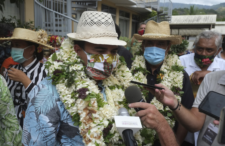 Lana Tetuanui et Teva Rohfritsch élus sénateurs Lana Tetuanui et Teva Rohfritsch élus sénateurs