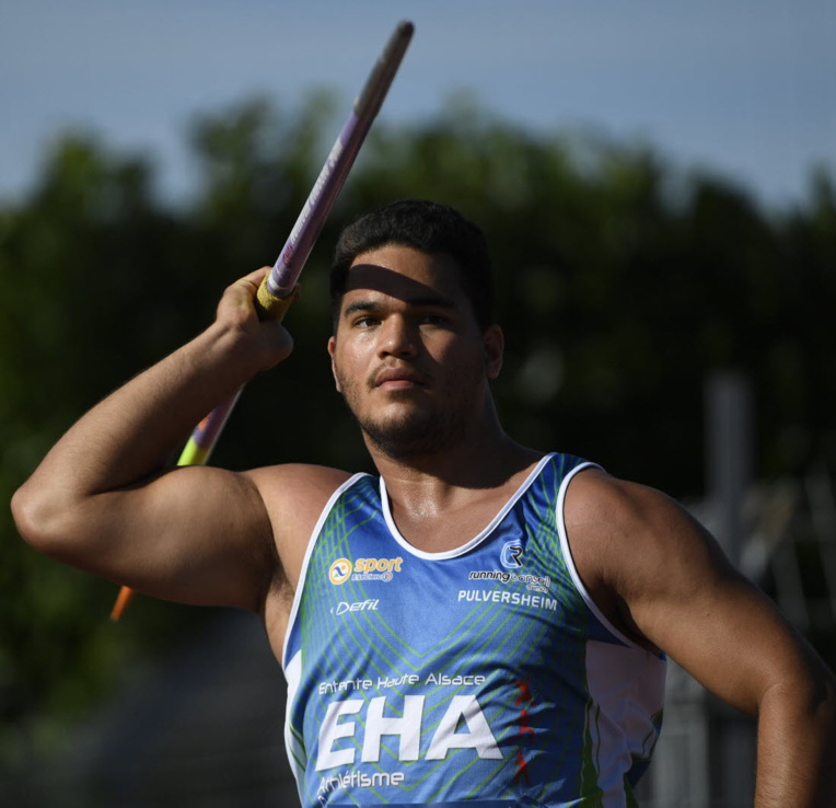 Teura Tupaia bat encore son record personnel au javelot Teura Tupaia bat encore son record personnel au javelot