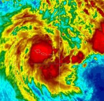Le cyclone Evan frappe Samoa de plein fouet
