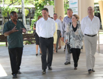 Richard Marles, Secrétaire d’Etat australien pour les affaires étrangères, a été reçu par la Communauté du Pacifique Sud