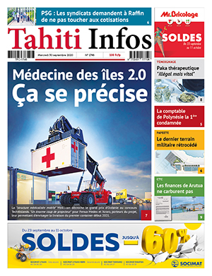 Cliquez sur la Une pour lire le journal
