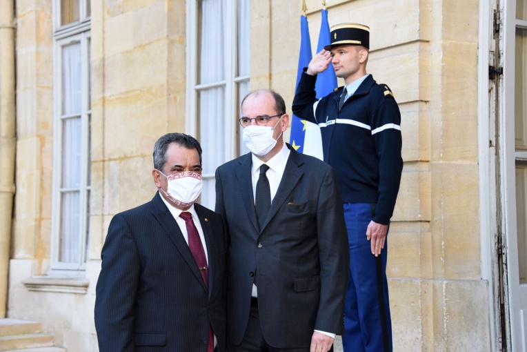 Édouard Fritch reçu par le premier ministre à Paris