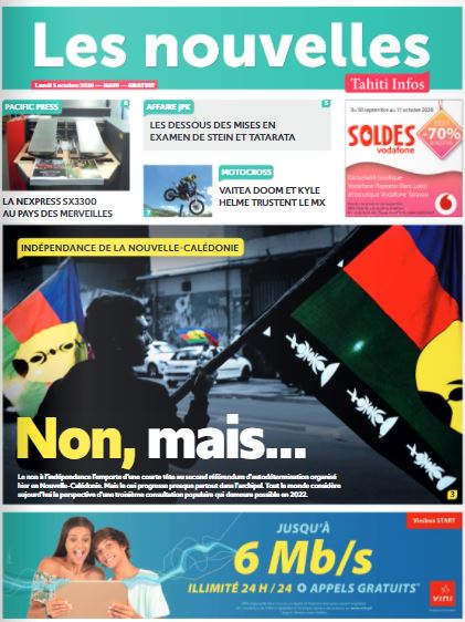 Cliquez sur la Une pour lire le journal Cliquez sur la Une pour lire le journal