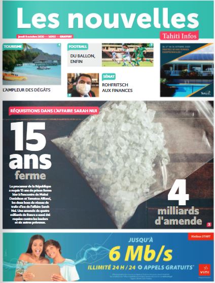 Cliquez sur la Une pour lire le journal Cliquez sur la Une pour lire le journal