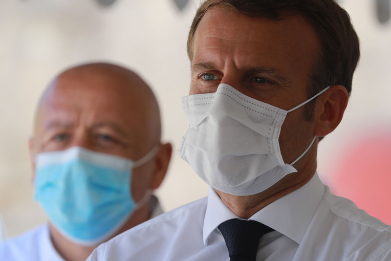 Face à la deuxième vague du Covid, Macron veut créer un électrochoc Face à la deuxième vague du Covid, Macron veut créer un électrochoc