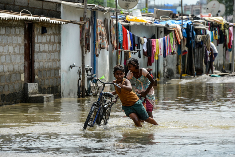De fortes pluies font au moins 30 morts dans le Sud de l'Inde