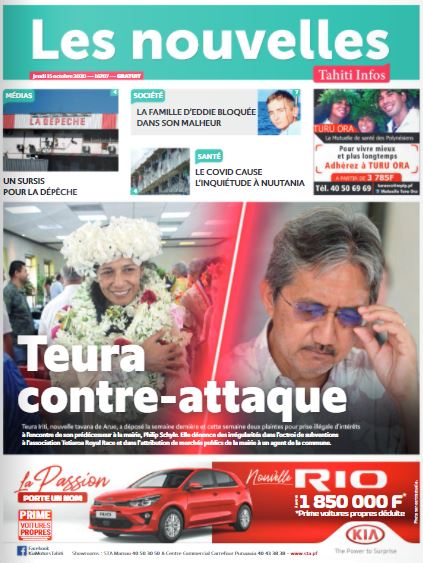 Cliquez sur la Une pour lire le journal Cliquez sur la Une pour lire le journal