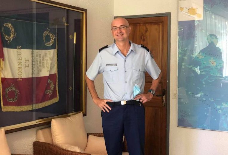 Le nouveau commandant de la gendarmerie Frédéric Saulnier fixe ses caps