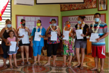 Remise des clés de sept maisons OPH à Ua Pou Remise des clés de sept maisons OPH à Ua Pou