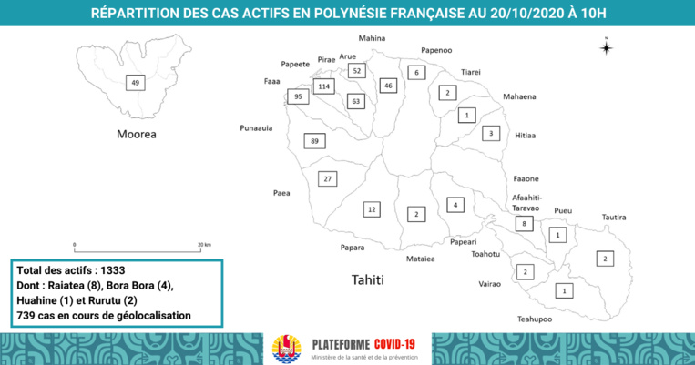 1 333 cas Covid "actifs" et 18 morts au fenua 1 333 cas Covid "actifs" et 18 morts au fenua