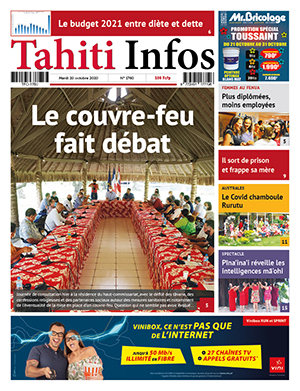 Cliquez sur la Une pour lire le journal Cliquez sur la Une pour lire le journal