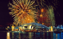 L'Australie un des premièrs pays à passer le cap de la nouvelle année