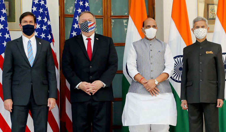 L'"agression" de la Chine au coeur des entretiens de responsables américains en Inde