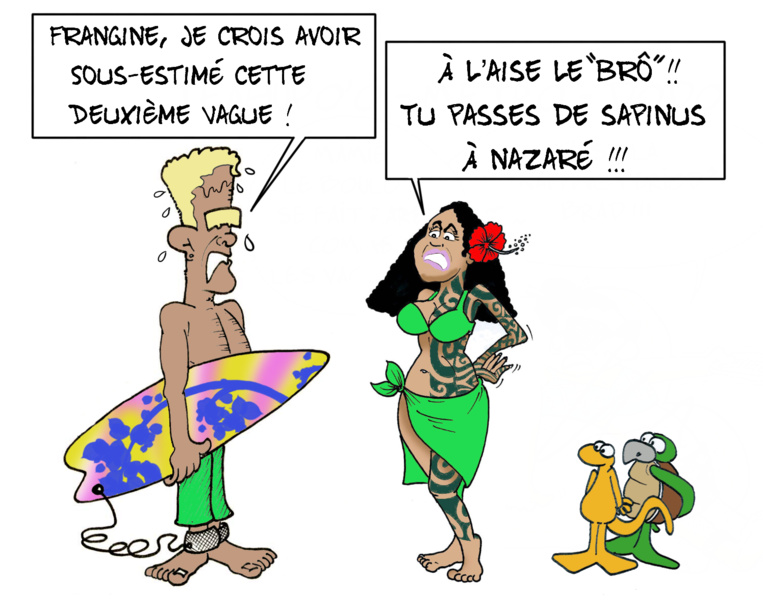 "La deuxième vague", par Munoz