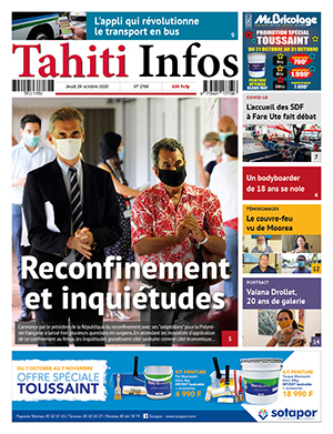 Cliquez sur la Une pour lire le journal