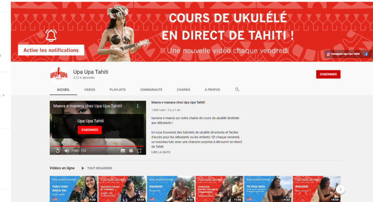 S’initier au ukulele en ligne avec Upa Upa S’initier au ukulele en ligne avec Upa Upa