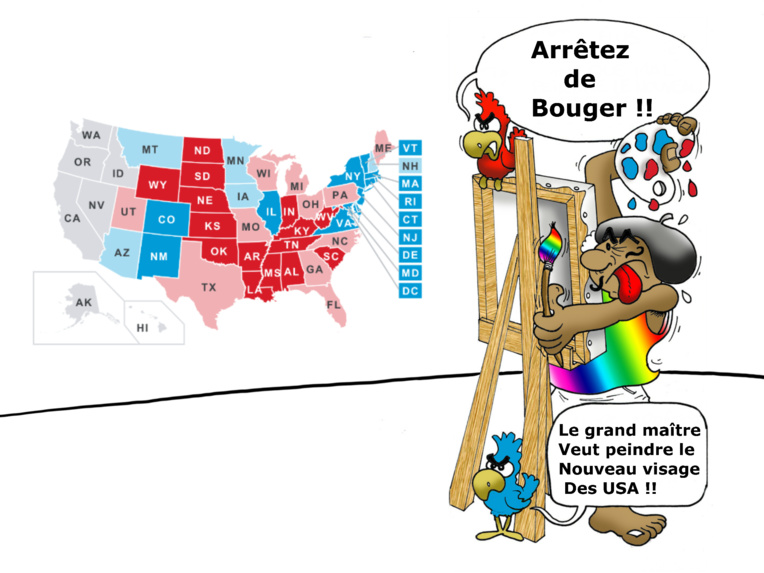 "Couleur USA", par Munoz "Couleur USA", par Munoz