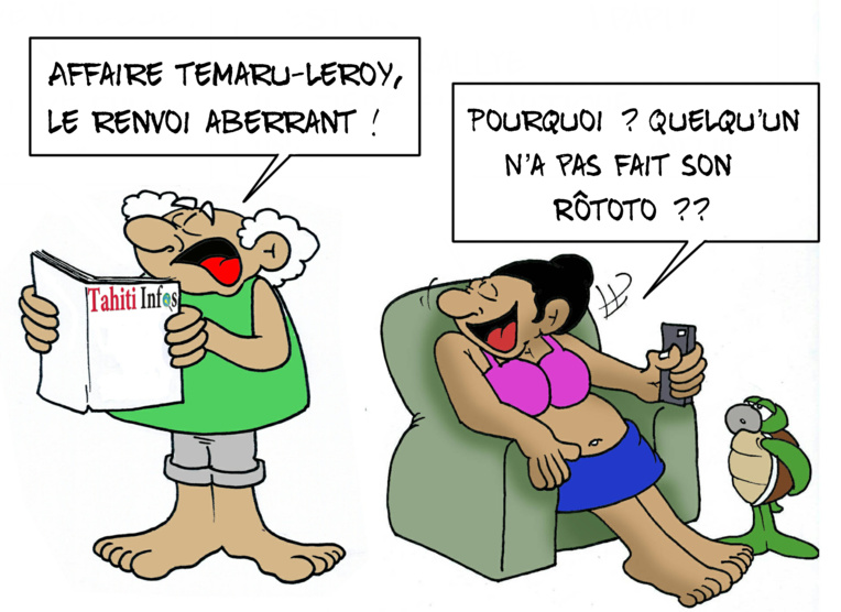 "Un curieux renvoi", par Munoz "Un curieux renvoi", par Munoz