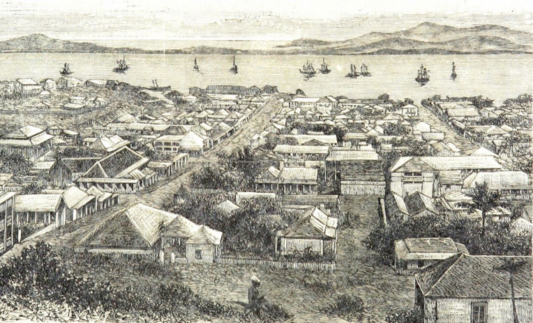 Port-de-France, à cause de la confusion faite avec Fort-de-France en Martinique (notamment au niveau des Postes), fut finalement débaptisée et rebaptisée Nouméa en 1866. Port-de-France, à cause de la confusion faite avec Fort-de-France en Martinique (notamment au niveau des Postes), fut finalement débaptisée et rebaptisée Nouméa en 1866.