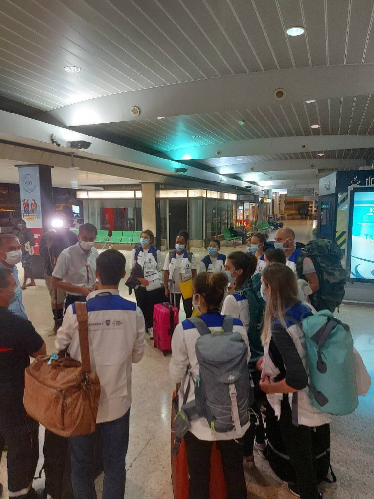 Arrivée d'un renfort de 12 infirmières spécialisées en réanimation