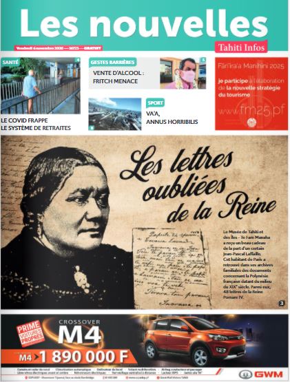 Cliquez sur la Une pour lire le journal Cliquez sur la Une pour lire le journal