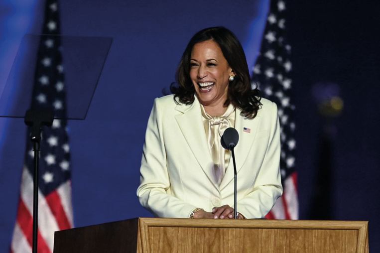 Kamala Harris, première femme vice-présidente des Etats-Unis, entre dans l'Histoire Kamala Harris, première femme vice-présidente des Etats-Unis, entre dans l'Histoire