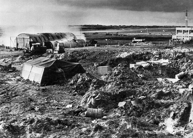 Image d'archives des îles Malouines - STF / UPI / AFP. Image d'archives des îles Malouines - STF / UPI / AFP.
