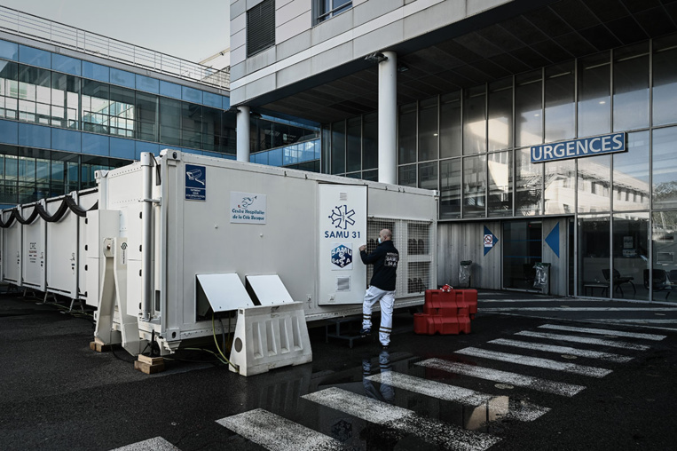 A Bayonne un "prototype" d'hôpital mobile pour désengorger les urgences A Bayonne un "prototype" d'hôpital mobile pour désengorger les urgences