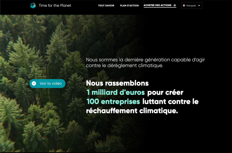 "Time for the Planet": s'investir pour le climat en pariant sur l'entreprise "Time for the Planet": s'investir pour le climat en pariant sur l'entreprise