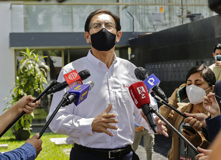 Pérou: démission du président par intérim Manuel Merino