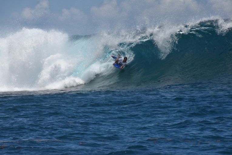 Les bodyboarders se sont également fait plaisir tout au long du week-end.