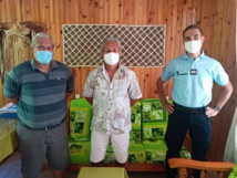 ​Tournée d'inspection pour le commandant