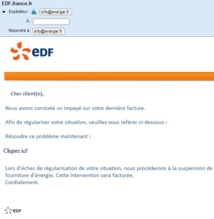 EDF cible d'une attaque géante de pirates du WEB