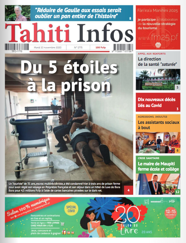 TAHITI INFOS N°1775 du 10 novembre 2020 TAHITI INFOS N°1775 du 10 novembre 2020