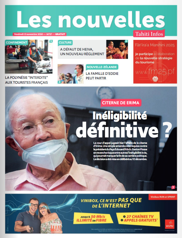 LES NOUVELLES N°16727 du 13 novembre 2020 LES NOUVELLES N°16727 du 13 novembre 2020