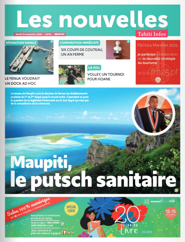 LES NOUVELLES N°16725 du 10 novembre 2020 LES NOUVELLES N°16725 du 10 novembre 2020