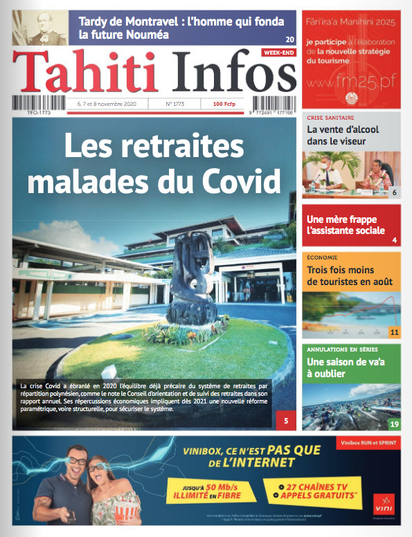 TAHITI INFOS N°1773 du 6 novembre 2020