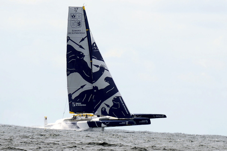 Trophée Jules Verne: fin de tentative pour Cammas/Caudrelier qui font demi-tour Trophée Jules Verne: fin de tentative pour Cammas/Caudrelier qui font demi-tour