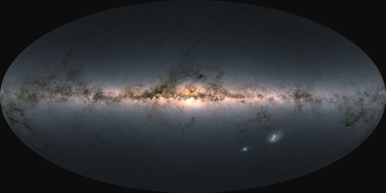 Le télescope Gaia livre sa 3e carte, de plus d'1,8 milliard d'étoiles de notre galaxie Le télescope Gaia livre sa 3e carte, de plus d'1,8 milliard d'étoiles de notre galaxie