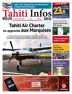 Cliquez sur la Une pour lire le journal