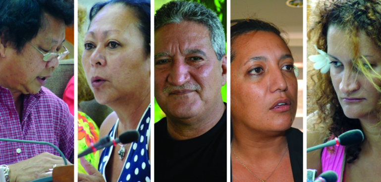 Nouveaux venus dans le groupe Tahoeraa Huiraatira