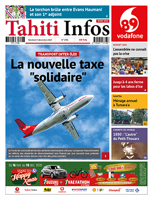 Cliquez sur la Une pour lire le journal