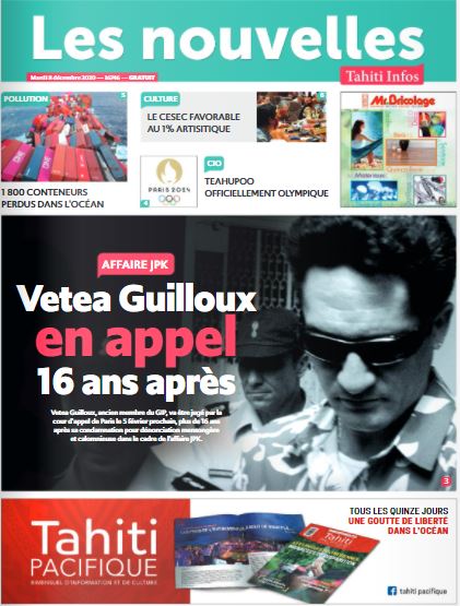 Cliquez sur la Une pour lire le journal Cliquez sur la Une pour lire le journal