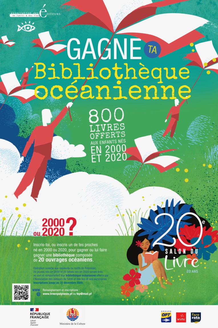 Une bibliothèque océanienne pour leurs 20 ans
