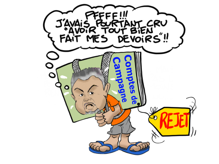"Rejet des comptes", par Munoz "Rejet des comptes", par Munoz