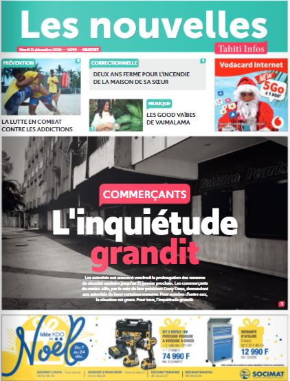 Cliquez sur la Une pour lire le journal Cliquez sur la Une pour lire le journal
