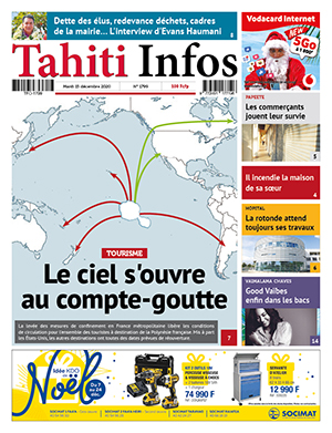 Cliquez sur la Une pour lire le journal