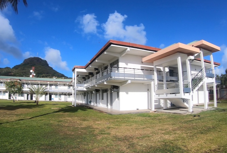 L'hôpital de Raiatea.