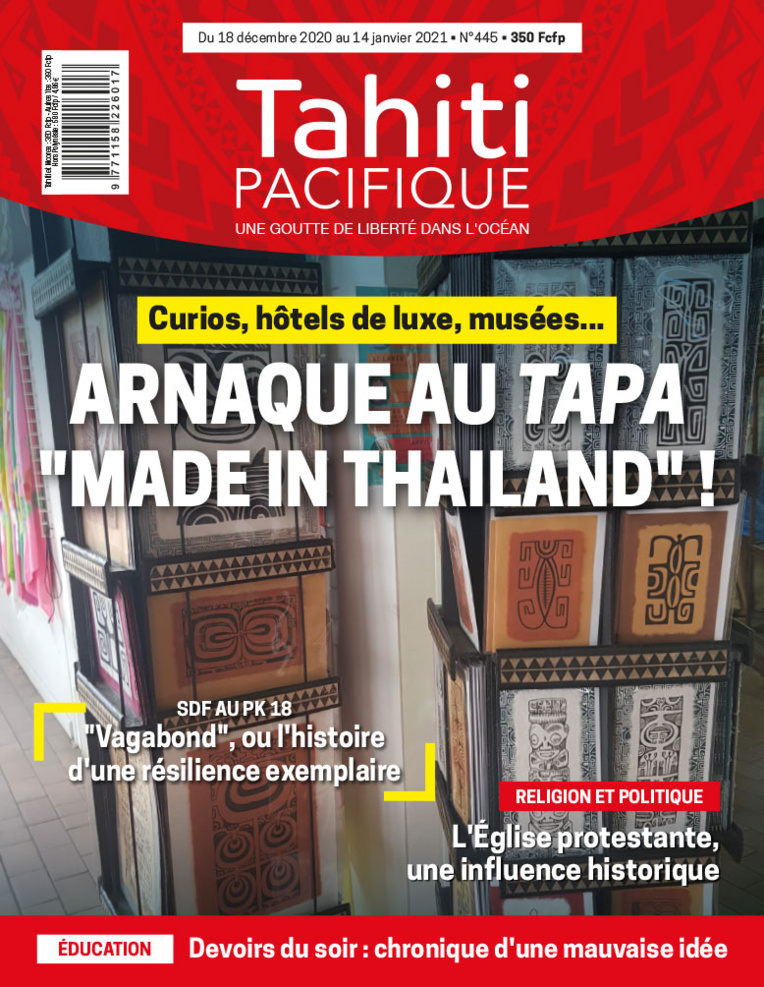 À la UNE de Tahiti Pacifique vendredi 18 décembre 2020 À la UNE de Tahiti Pacifique vendredi 18 décembre 2020