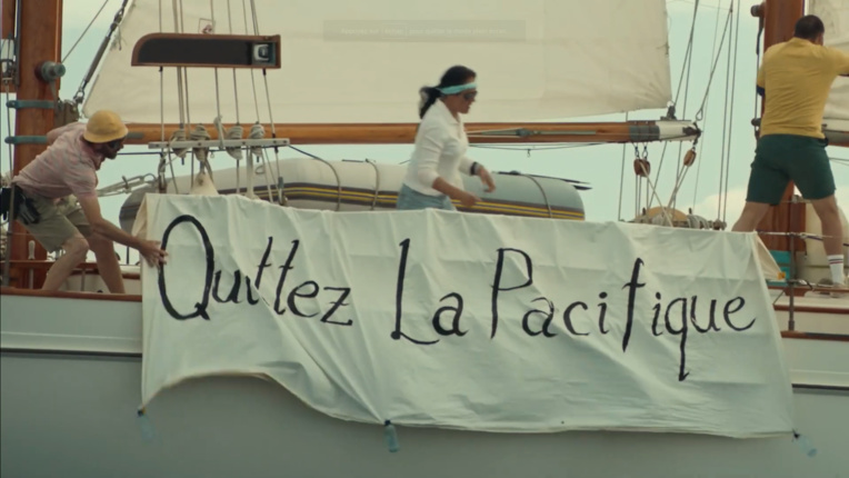 Moruroa dans une pub pour une marque de bière fait débat Moruroa dans une pub pour une marque de bière fait débat